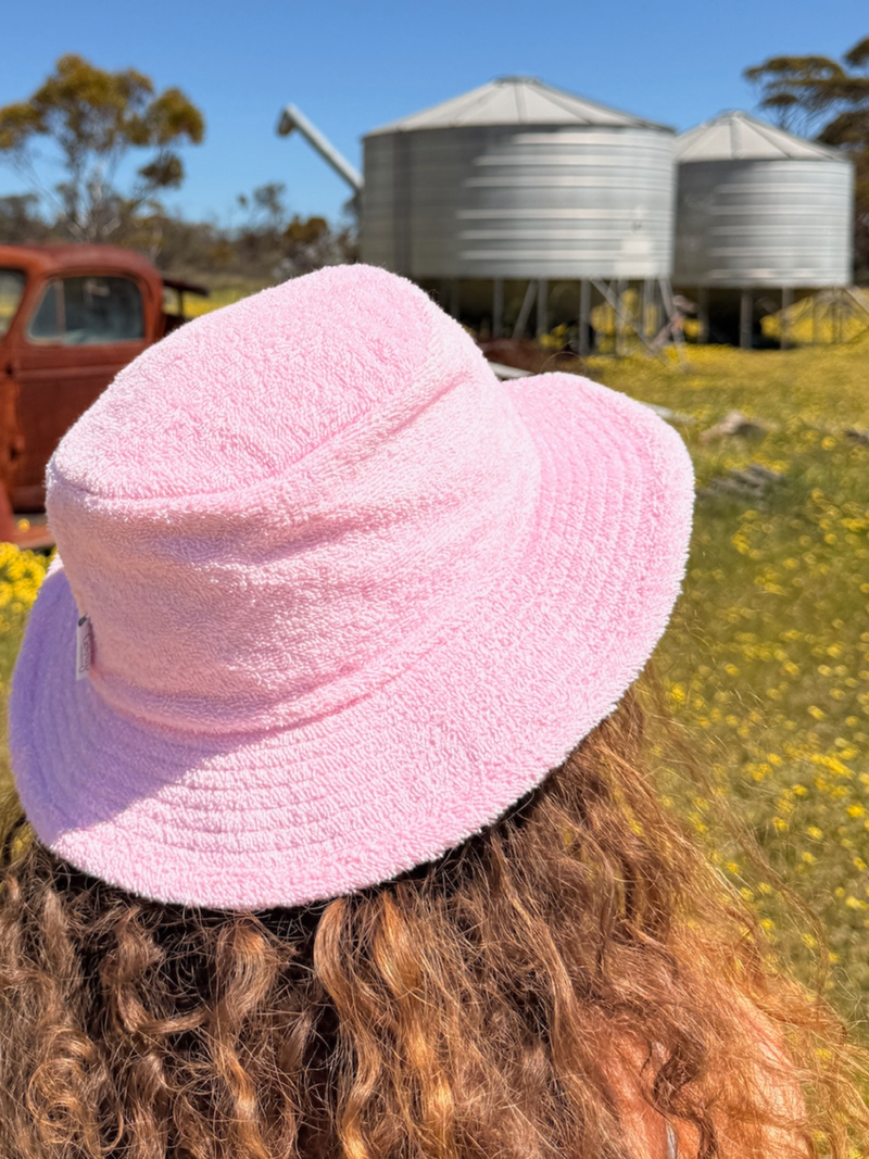 Pale Pink Narrow Brim