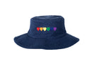 Hearts Wide Brim