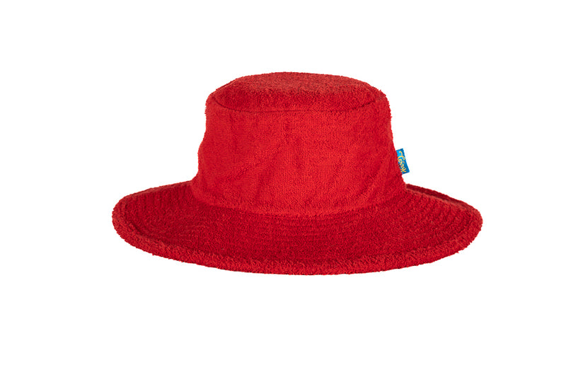 Red Wide Brim