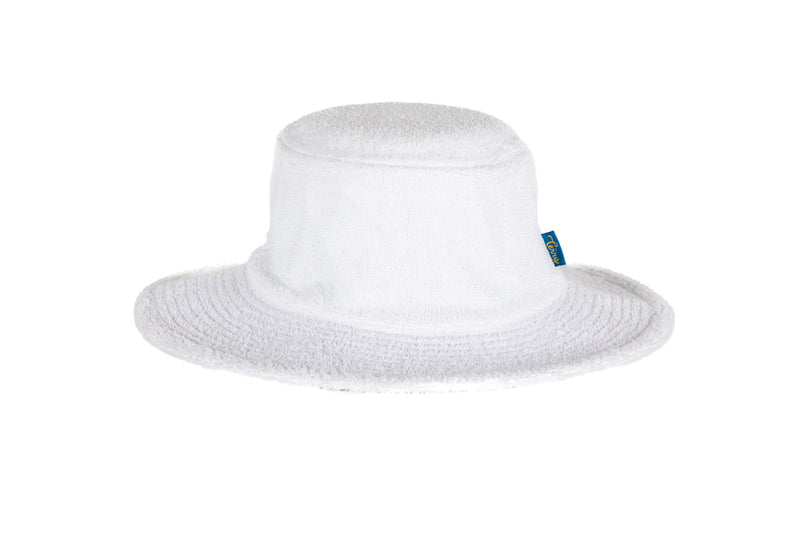 White Wide Brim