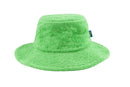 Terry Towelling <R> Wide Brim Bucket Hat<BR>Green