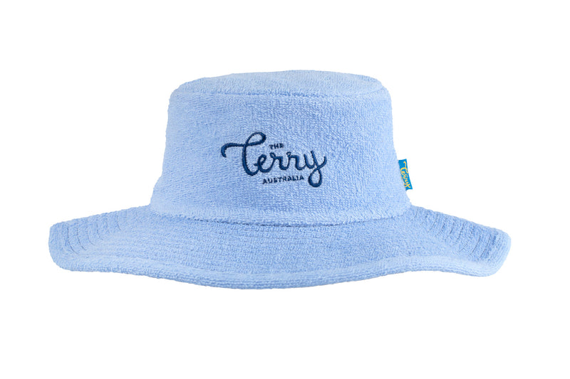 The Ozzie Wide Brim Terry Towelling Hat